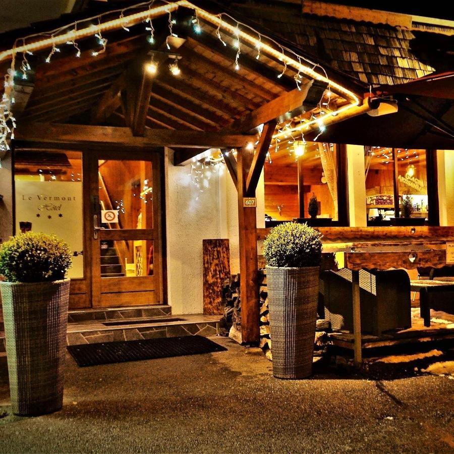 Hôtel Le Vermont Le Grand-Bornand Exterior foto